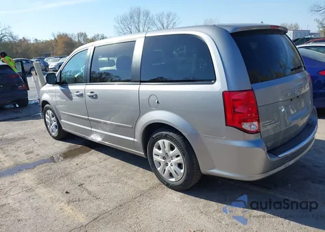 2016 Dodge Grand Caravan Se from USA, damaged, VIN 2C4RDGBG4GR182011